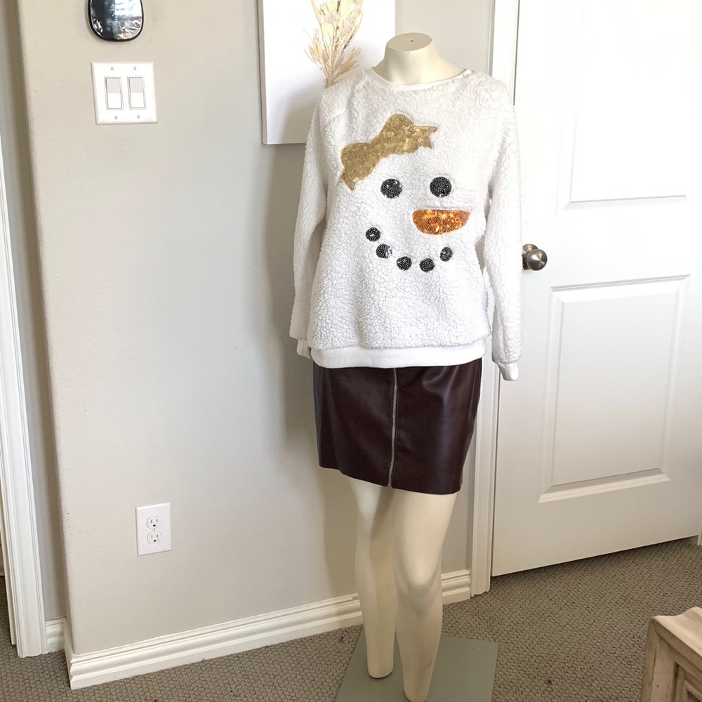 Poof Sweaters New York, Junior, MEDIUM, Christmas